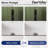 Ally 19" Modern White Ceramic Rectangular Basin Vessel Sink