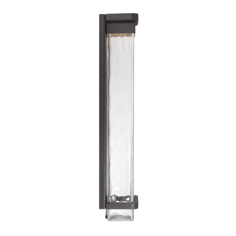 Vitrine LED Outdoor Flush Mount, Bronze, 16" H x 6.5" W x 4" D