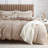Essential Collection 100% Cotton Waffle Weave Duvet Cover Set-106246734-109512985