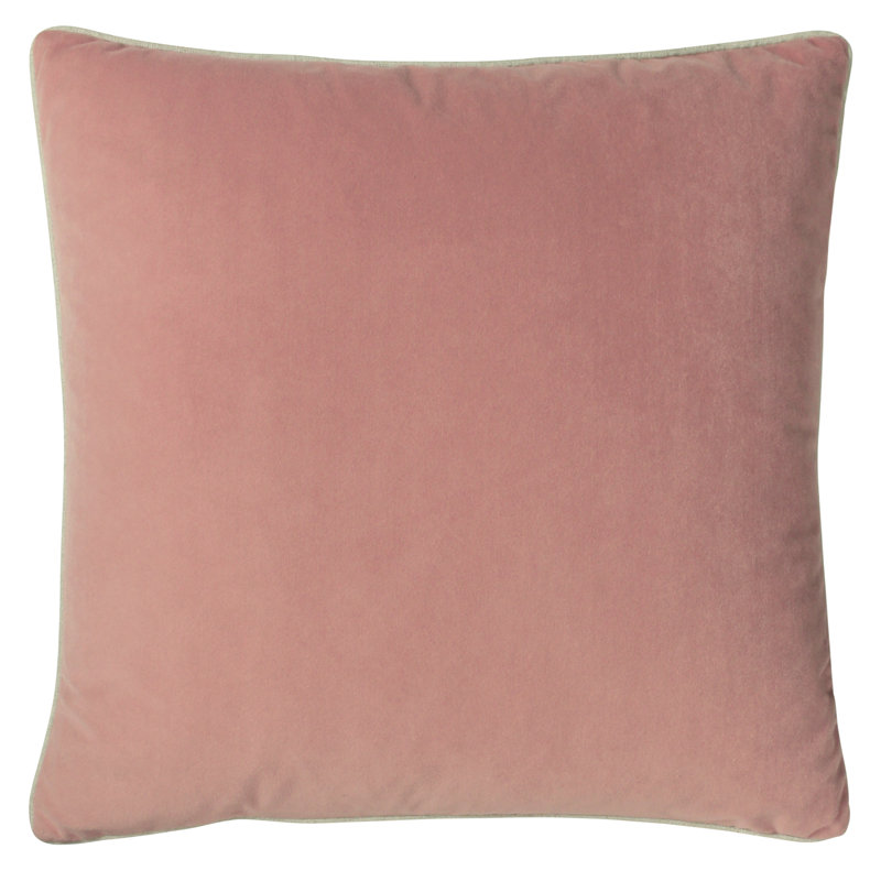 Square Throw Pillow Cover, Blush