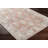 Everly Oriental Machine Made Power Loomed Polyester Area Rug in Red-254465615