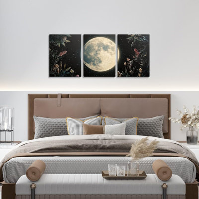 3 Piece Wrapped Canvas Wall Art
