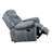 Two Tone Velvet Glider Recliner-1010312228