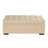 Folding Sofa Bed, 49.6" Ottoman with a Folding Sofa Bed, Convertible Ottoman Sleeper with Memory Mattress and Tufted Design for Living Room, Beige-1240726539