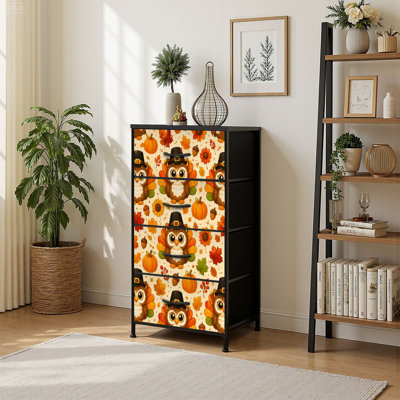 Commode de rangement verticale 4 tiroirs