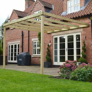 Dakota Fields Randi Manufactured Wood Pergola | Wayfair.co.uk