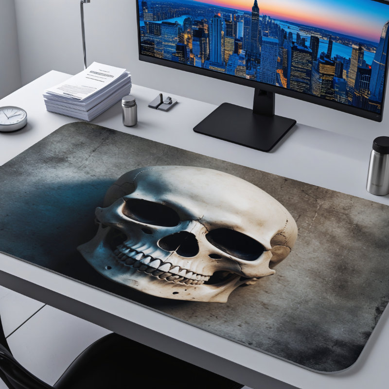Polyester Desk Pad, 14.4x12.1