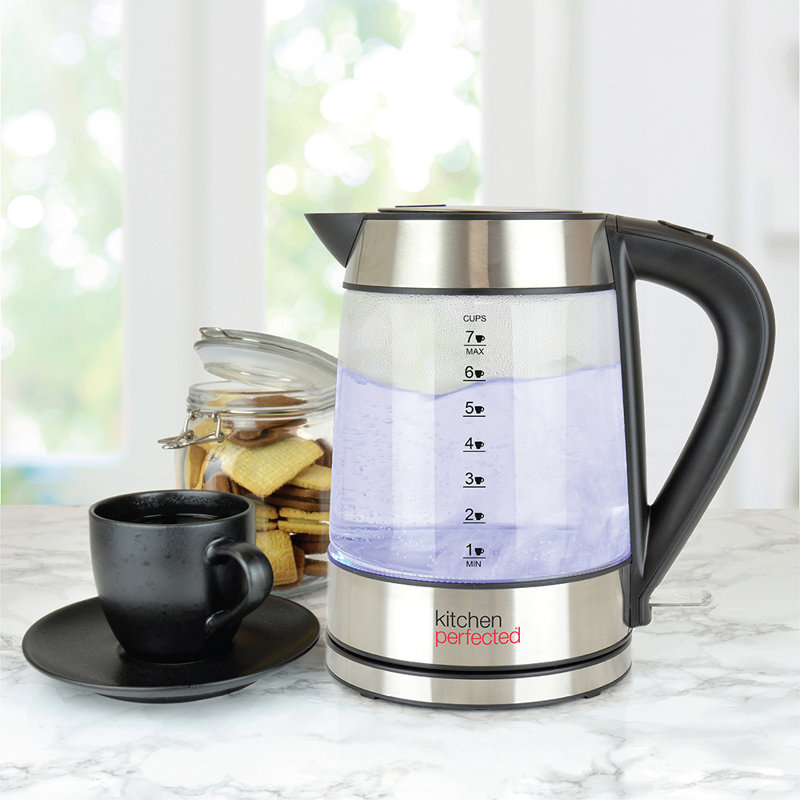 Kitchen Perfected 1.7L Plastic Electric Tea Kettle