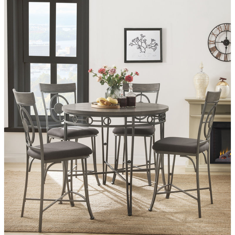 Bubovice 4 - Person Four Leg Dining Set