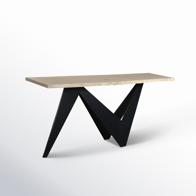Hobbs 68'' Solid Wood Top Console Table