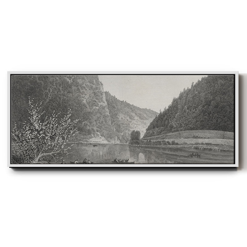 Delaware Water Gap- Framed Canvas