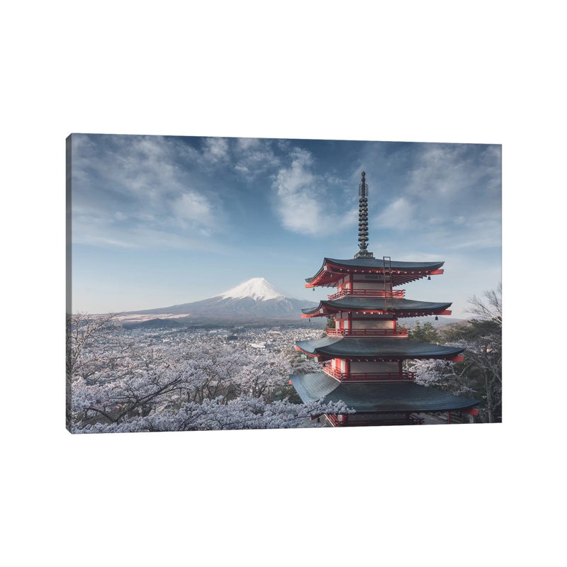 Spring In Japan XXIV by Daniel Kordan - Wrapped Canvas Print, 101.6 cm H x 66.04 cm W x 1.91 cm D
