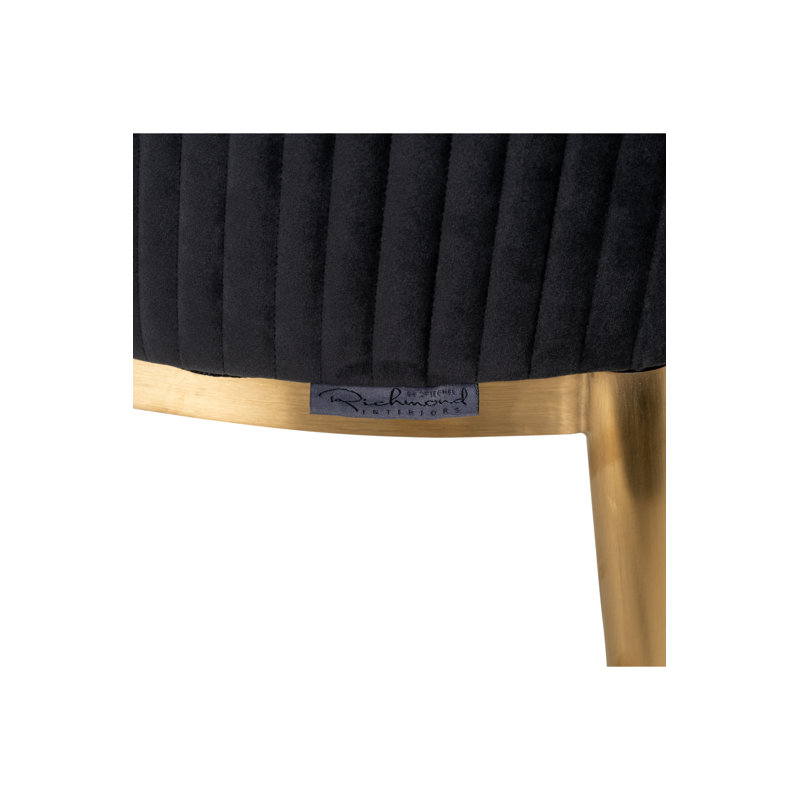 Breeze Upholstered Arm Chair, Dark Gray