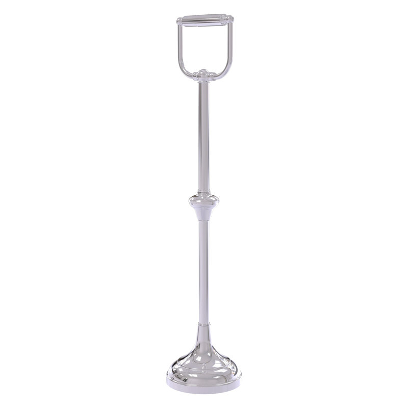 Porte-papier sur pied, Chrome poli