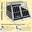 Cage de transport pour chiot en aluminium