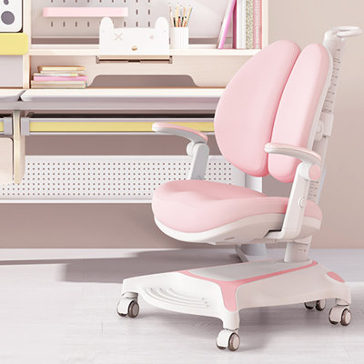 Albin Kids 30.7'' Adjustable Height Desk Or Activity Chair Chair and Ottoman