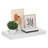 Furinno TANNA Floating Shelves for Wall, 12 x 35 Wall Shelf, Wall Mounted Floating Shelf with Invisible Brackets, 2-in Thick Shelf, for Bathroom, Living Room, Bedroom, Home Office, White-126669014-127118255