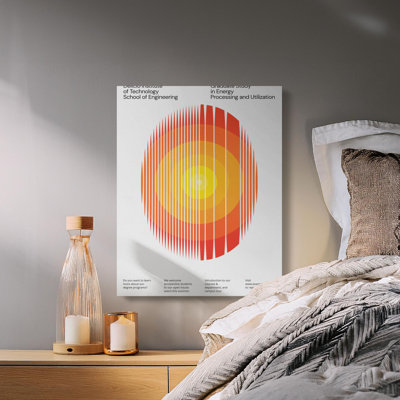 1 Piece Wrapped Canvas Wall Art Set