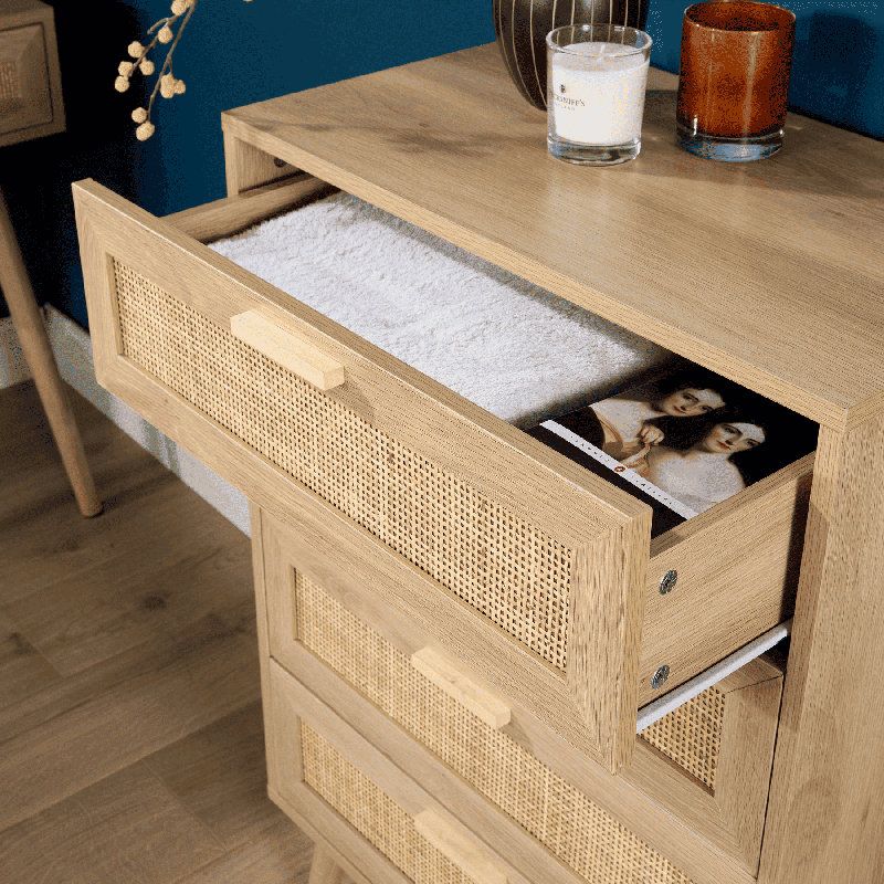 Anelise 60cm W 4 - Drawer Chest of Drawers