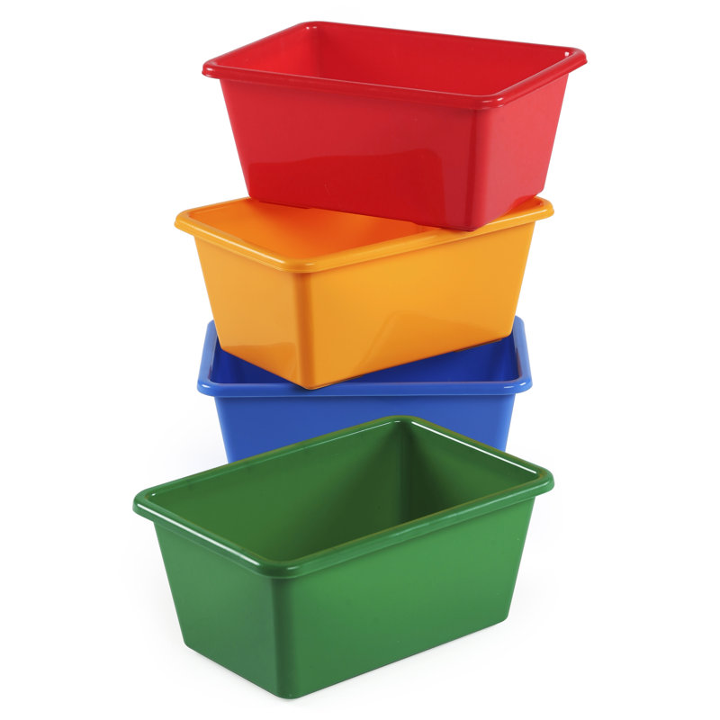 Ensemble de bacs de remplacement en plastique, Multicolore, Simple