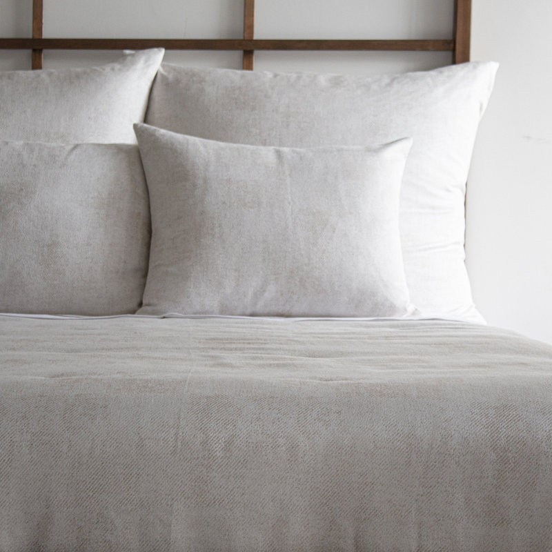 Chino Duvet Cover, Queen Duvet Cover, Pearl