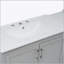 Meuble-lavabo double 84 po avec comptoir, tablettes réglables et charnières à fermeture en douceur 84 po-614416081