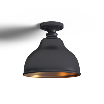 Flavin Bell Outdoor Semi Flush Mount