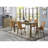 Rustic Oak Server With 3 Doors