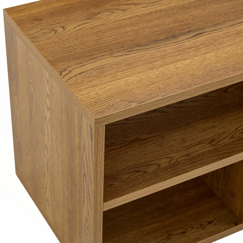 Meuble télé avec rangement libre Free-Combination, Dark Wood