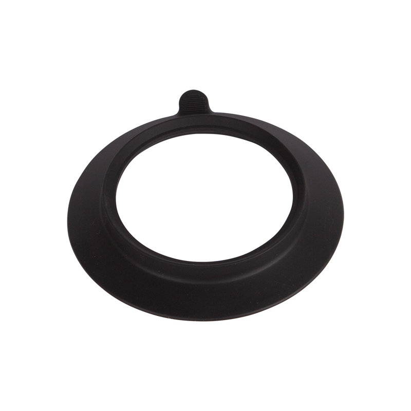 Tiny Dining Children's Bamboo Bowl Suction Cup, Black
