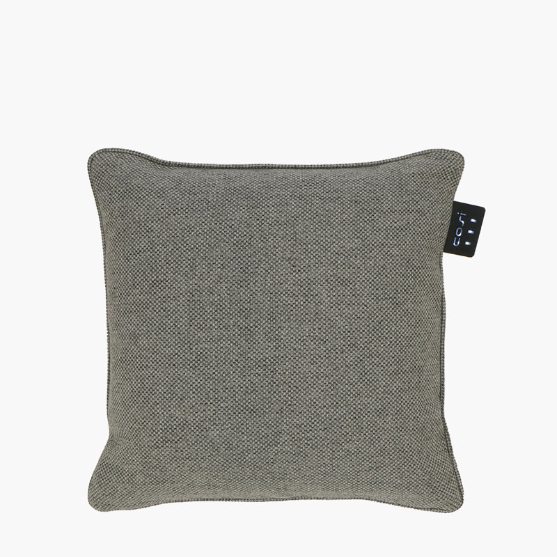 Cosipillow Indoor / Outdoor Chevron Square Cushion, Grey
