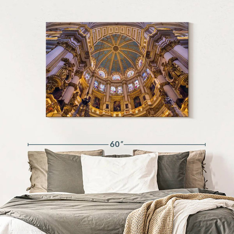 Rorry Granada Cathedral Interior, 32" H x 48" W