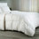 Goose Down Comforter 100% Egyptian-Quality Cotton 600 Thread Count Duvet Insert with Corner Tabs