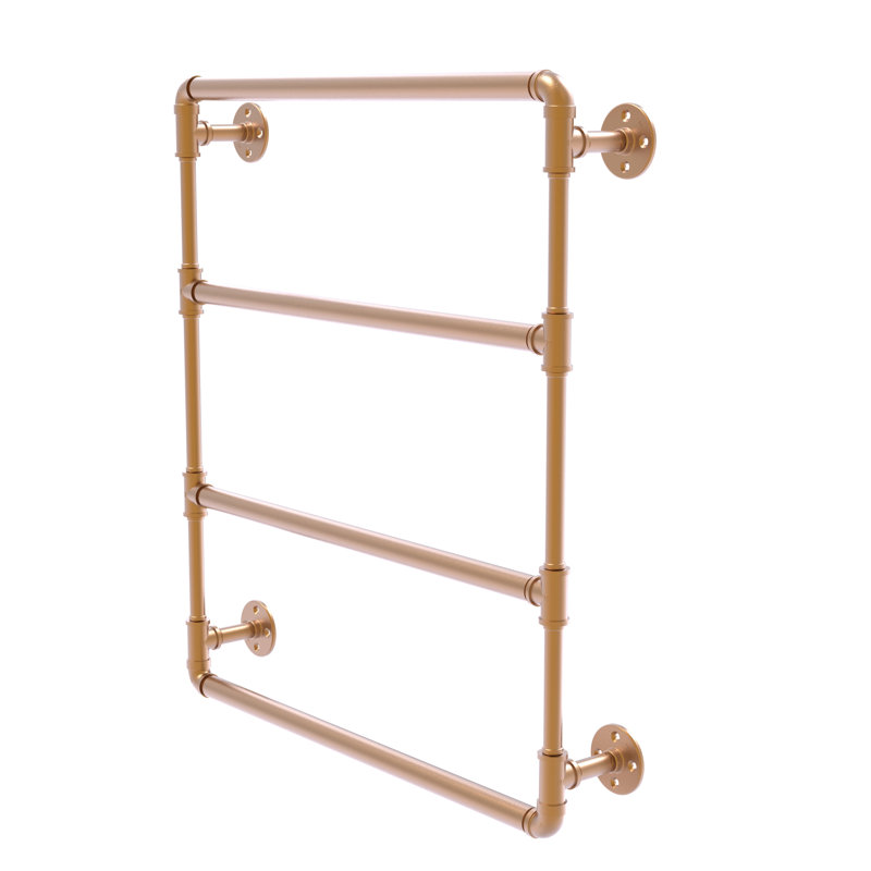 Barre à serviettes murale Bayer, 31"H x 30"L x 4.4"D, Bronze brossé