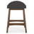 Munana Upholstered Counter Stool with Solid Wood Frame-87749362