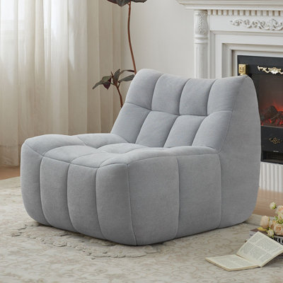 Fauteuil à billes surdimensionné de style moderne 33,7 po