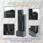 40 Inch Modern Outdoor Water Fountain,Floor Standing Cascading Waterfall With Contemporary Curves,Suitable For Porch,Office,Home Garden,Patio