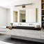 Changanbi 1-Light Dimmable Modern LED Vanity Light Black Bath Bar-508441246