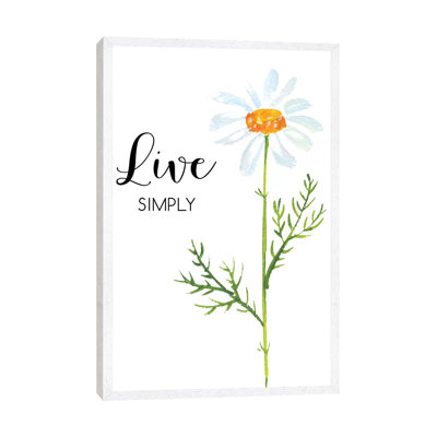 Live Simply - Painting on Canvas