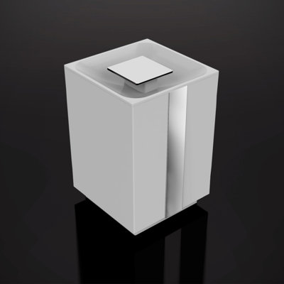 One Plastic Manual Lift Waste Basket