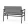 Avon Rx Healthcare Waiting Reception Loveseat Upholstered Seat And Back Metal Frame