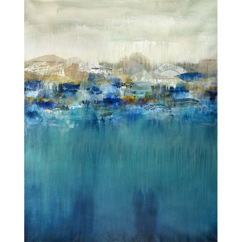 Shifted Light Painting by Jennifer Hollack Raboin, Stretched Canvas, 60" H x 48" W x 2" D
