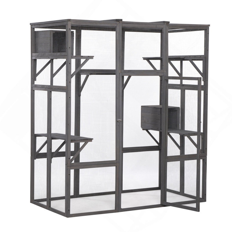 Très grande cage à chat