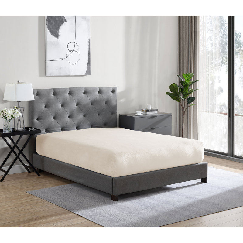 Drap-housse ultra-moelleux Swift Home - Convient aux matelas mesurant jusqu'à 12 po de hauteur - incontournable pour l'hiver douillet indispensable, durable et facile d'entretien