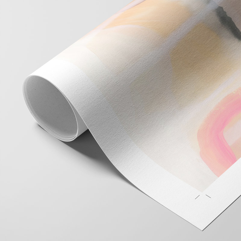 Avocat rose II - impression sur toile seulement - NON CADRE, H 18 po x l 12 po