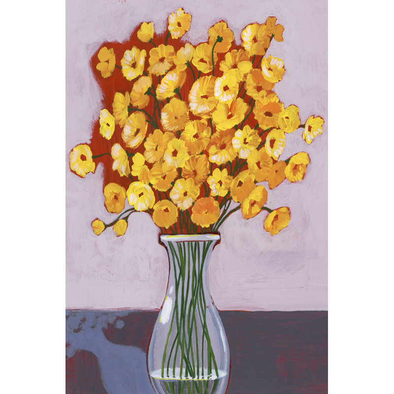 Daisy Bouquet I by Grace Popp - Wrapped Canvas Painting, 76cm H x 51cm W