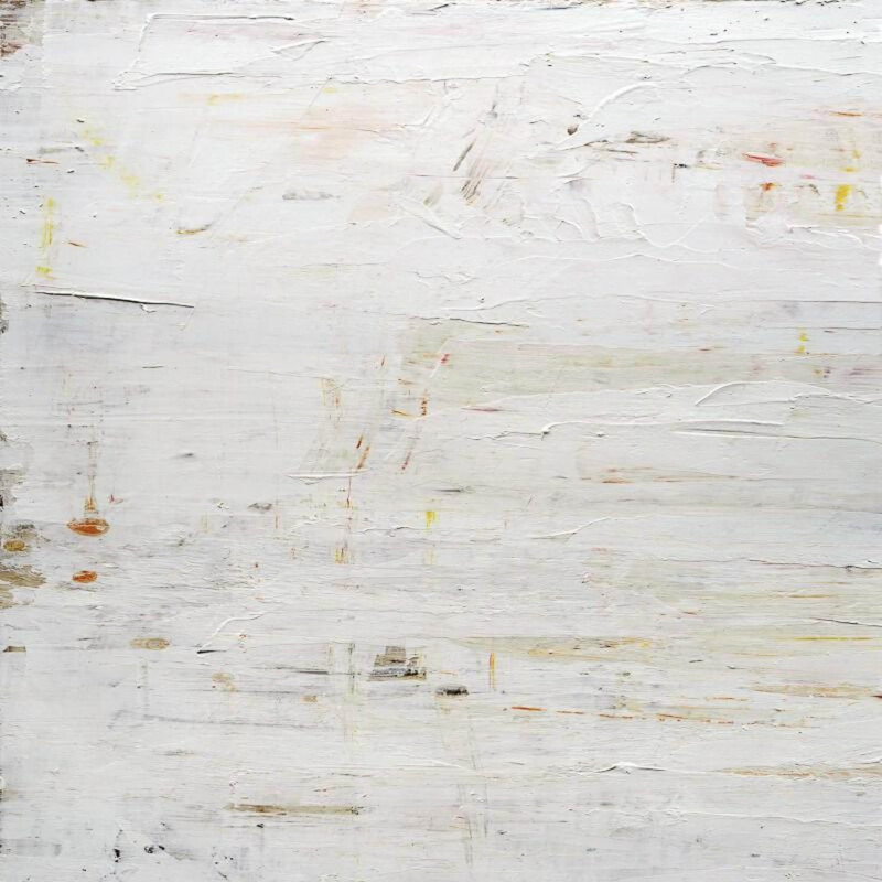 Whipped Cream I - Artist Enhanced Canvas Print, White Framed Canvas, 49.5" H x 49.5" W x 1.75" D