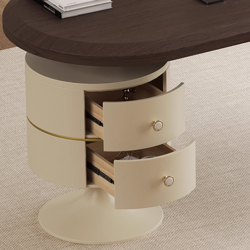 Bureau moderne, moderne, luxueux, épais, irrégulier et durable, H 29,52 po x l 47,24 po x P 23,62 po
