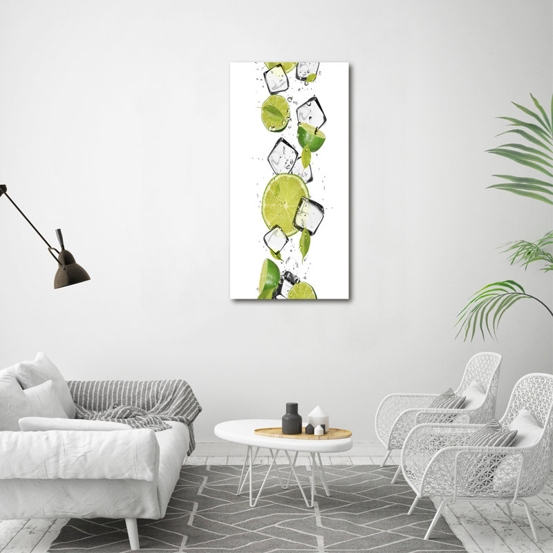 Limonka And Ice - Wrapped Canvas Print
