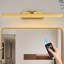 Luminaire de meuble-lavabo moderne sans fil à DEL - intensité variable 3CCT, télécommande, rechargeable, installation magnétique facile-20572534